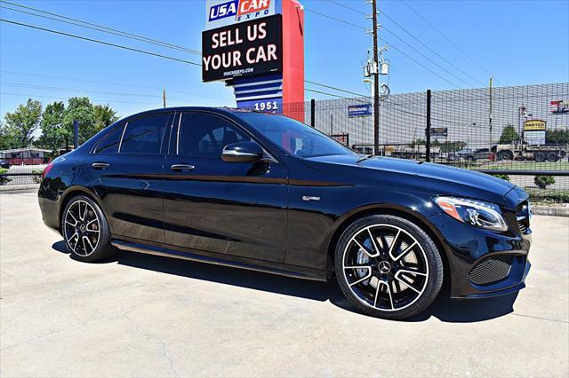 used 2017 Mercedes-Benz AMG C 43 car, priced at $31,850