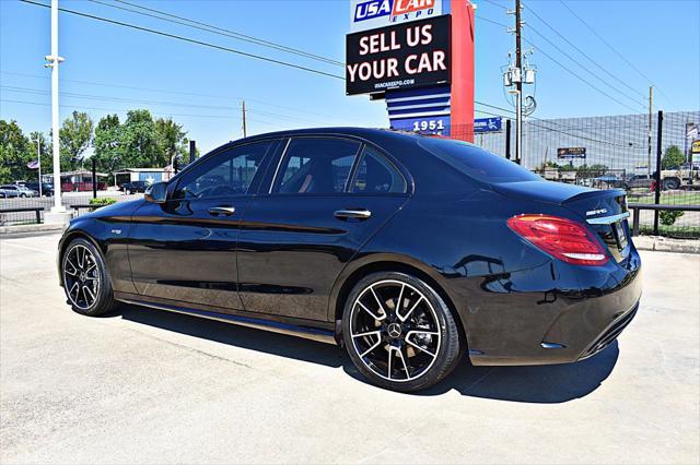 used 2017 Mercedes-Benz AMG C 43 car, priced at $31,850