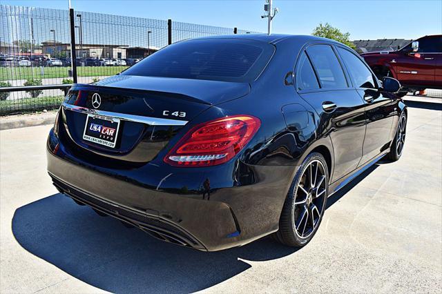 used 2017 Mercedes-Benz AMG C 43 car, priced at $31,850