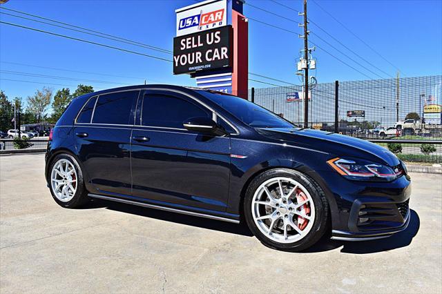 used 2019 Volkswagen Golf GTI car, priced at $21,900