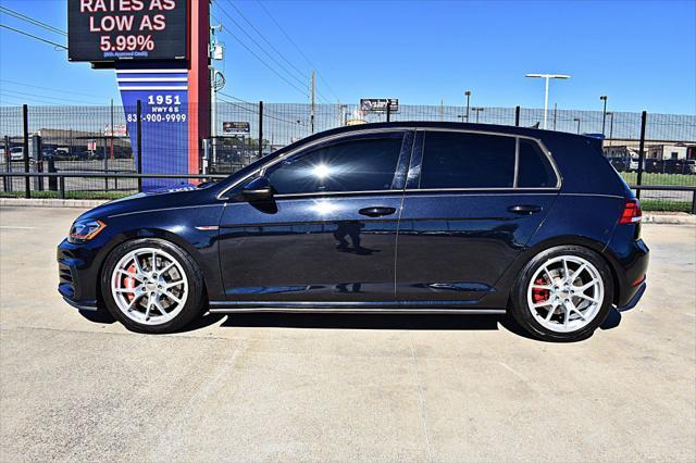 used 2019 Volkswagen Golf GTI car, priced at $21,900