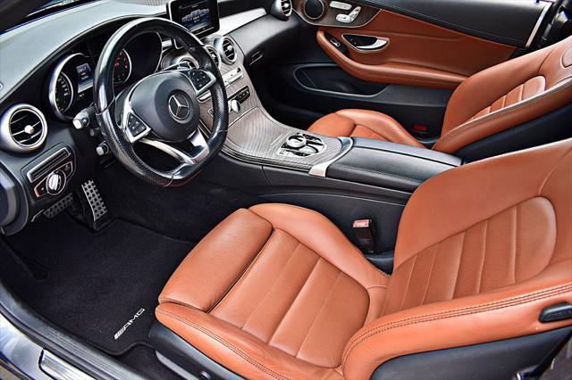 used 2017 Mercedes-Benz C-Class car, priced at $21,850