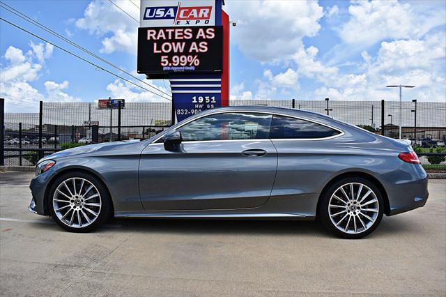 used 2017 Mercedes-Benz C-Class car, priced at $21,850