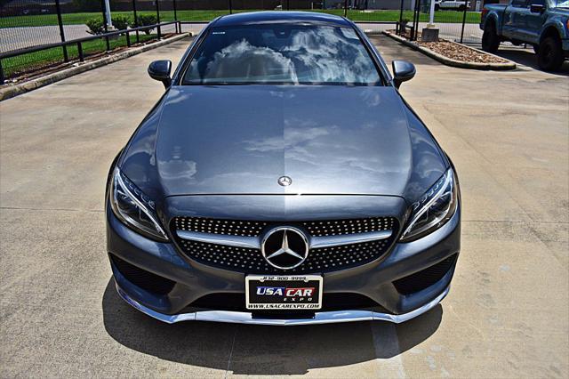 used 2017 Mercedes-Benz C-Class car, priced at $21,850