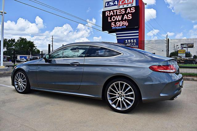 used 2017 Mercedes-Benz C-Class car, priced at $21,850