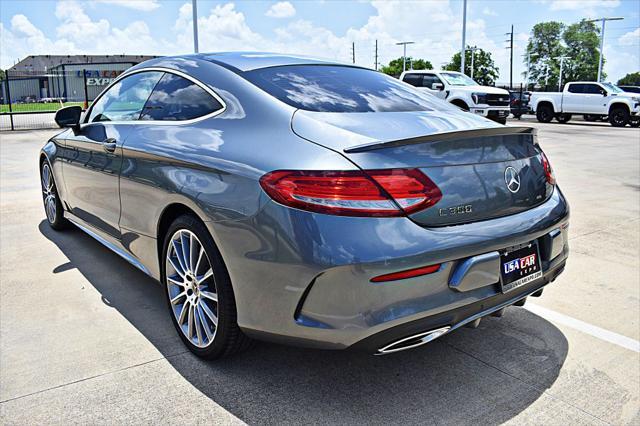 used 2017 Mercedes-Benz C-Class car, priced at $21,850