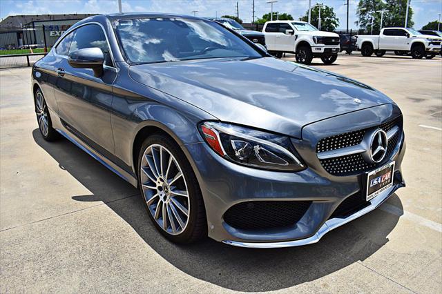 used 2017 Mercedes-Benz C-Class car, priced at $21,850