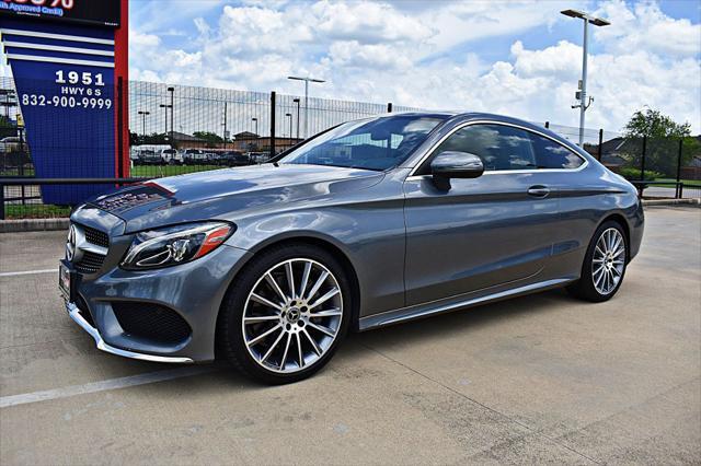 used 2017 Mercedes-Benz C-Class car, priced at $21,850