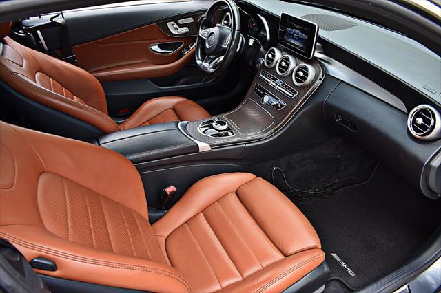 used 2017 Mercedes-Benz C-Class car, priced at $21,850