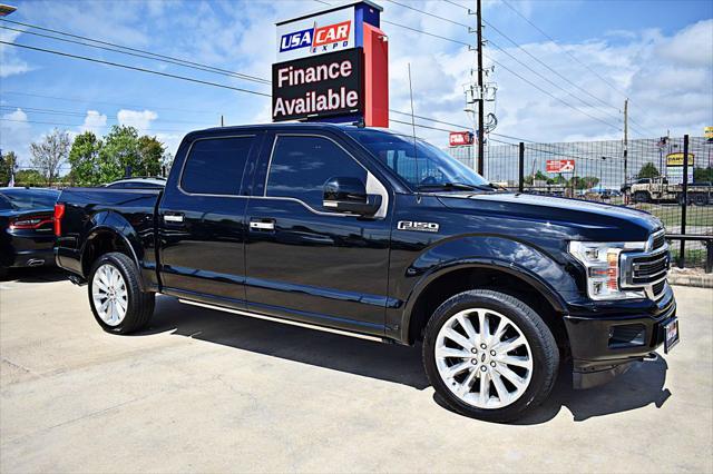 used 2018 Ford F-150 car, priced at $38,900