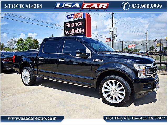 used 2018 Ford F-150 car, priced at $38,900