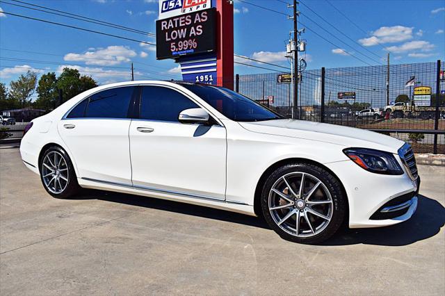 used 2018 Mercedes-Benz S-Class car, priced at $32,850