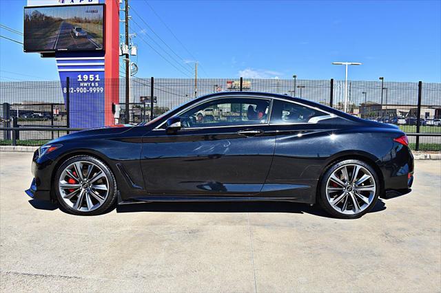 used 2021 INFINITI Q60 car, priced at $37,850