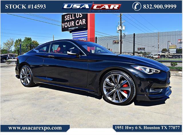 used 2021 INFINITI Q60 car, priced at $37,850