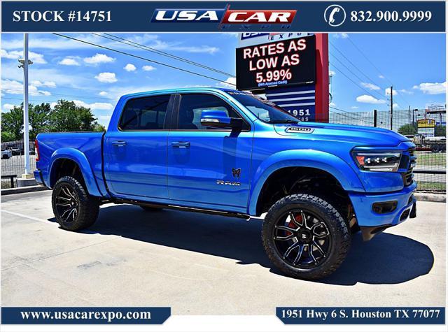 used 2022 Ram 1500 car, priced at $57,850