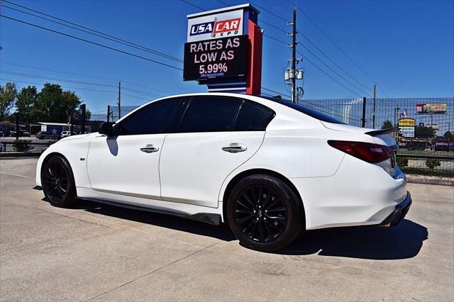 used 2019 INFINITI Q50 car, priced at $26,850