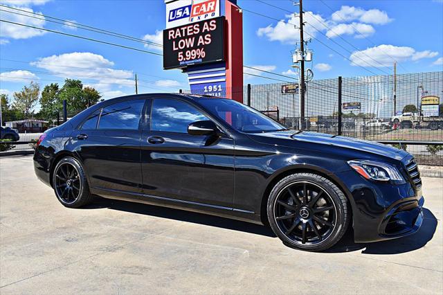 used 2018 Mercedes-Benz S-Class car, priced at $43,850