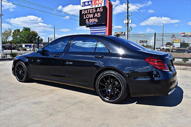 used 2018 Mercedes-Benz S-Class car, priced at $43,850