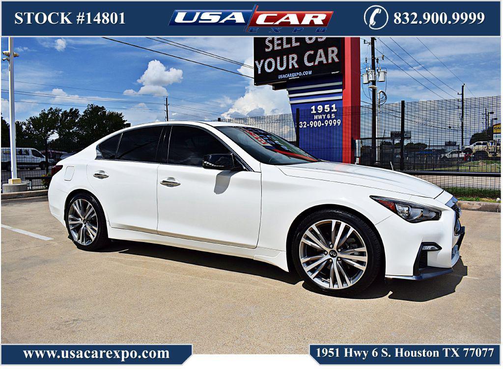 used 2018 INFINITI Q50 car, priced at $24,850