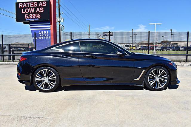 used 2017 INFINITI Q60 car, priced at $26,850