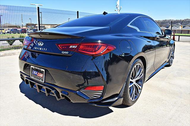 used 2017 INFINITI Q60 car, priced at $26,850