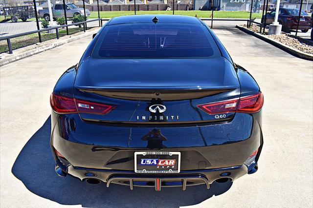 used 2017 INFINITI Q60 car, priced at $26,850