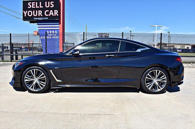 used 2017 INFINITI Q60 car, priced at $26,850