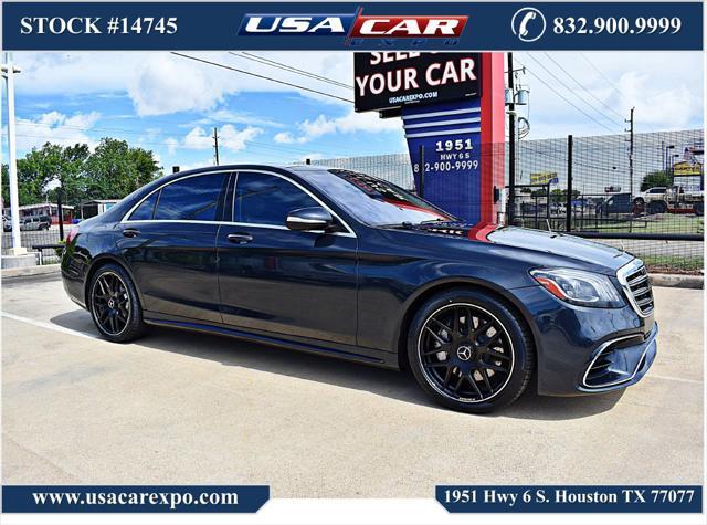 used 2018 Mercedes-Benz S-Class car, priced at $39,900