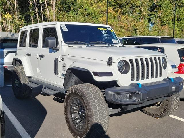 used 2022 Jeep Wrangler Unlimited 4xe car, priced at $32,981