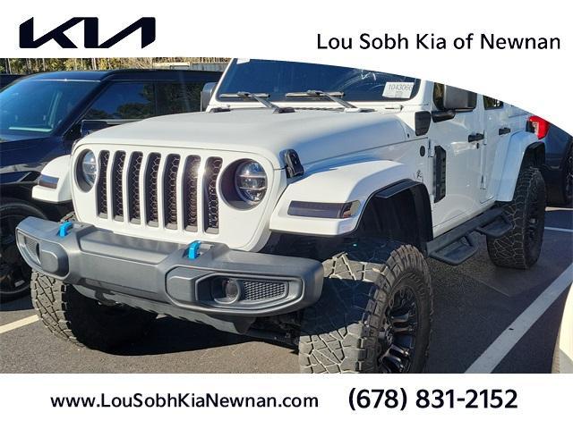 used 2022 Jeep Wrangler Unlimited 4xe car, priced at $32,981
