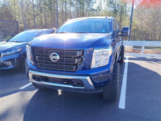 used 2021 Nissan Titan car, priced at $37,747