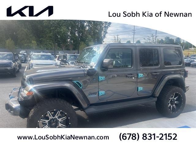 used 2021 Jeep Wrangler Unlimited 4xe car, priced at $31,841