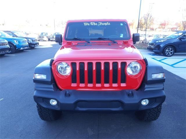 used 2023 Jeep Wrangler car, priced at $30,887