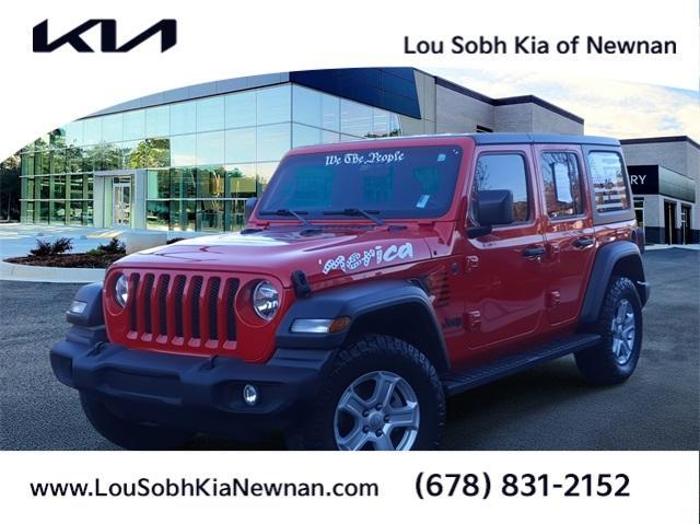 used 2023 Jeep Wrangler car, priced at $30,887