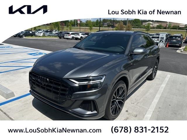 used 2021 Audi Q8 car, priced at $44,898