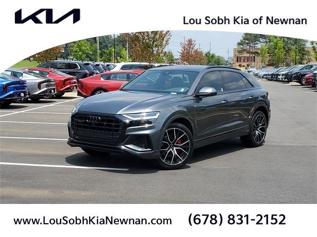 used 2021 Audi Q8 car, priced at $44,898
