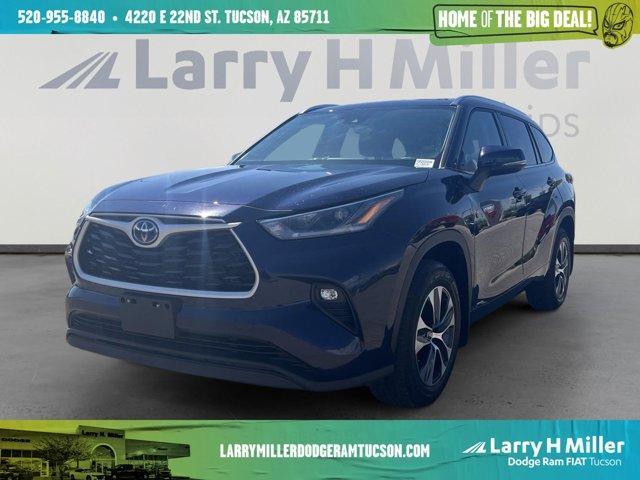 used 2021 Toyota Highlander Hybrid car, priced at $36,930