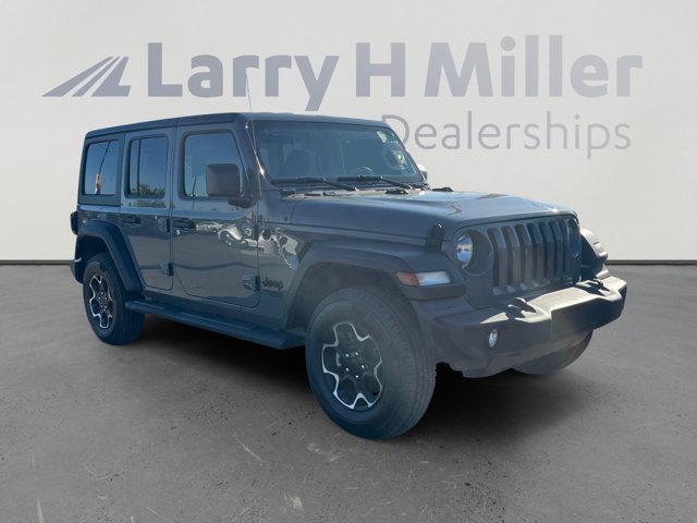 used 2021 Jeep Wrangler Unlimited car, priced at $28,436