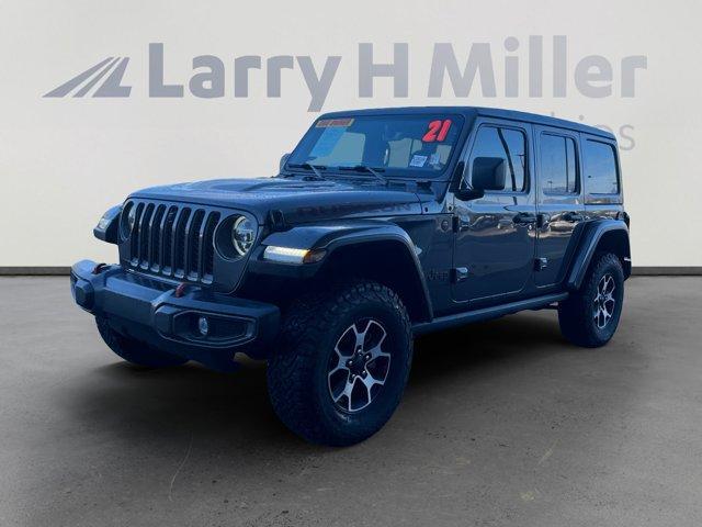 used 2021 Jeep Wrangler Unlimited car, priced at $26,347