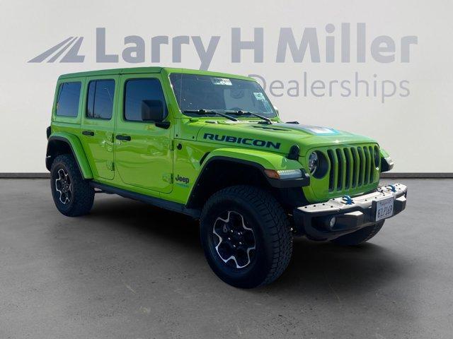 used 2021 Jeep Wrangler Unlimited 4xe car, priced at $33,743