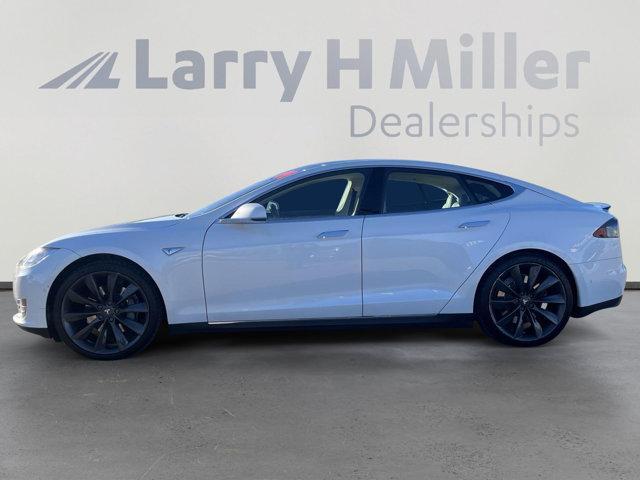 used 2014 Tesla Model S car, priced at $15,888