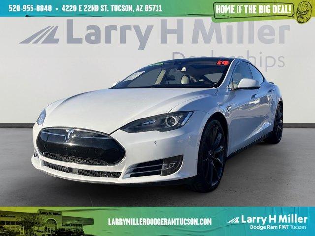 used 2014 Tesla Model S car, priced at $17,071