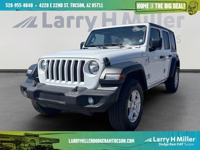 used 2021 Jeep Wrangler Unlimited car, priced at $28,295