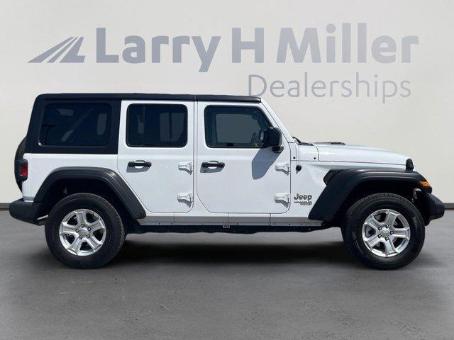 used 2021 Jeep Wrangler Unlimited car, priced at $24,987