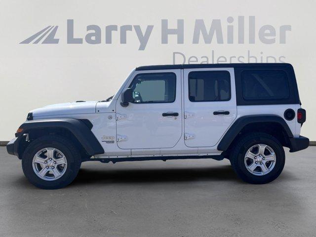 used 2021 Jeep Wrangler Unlimited car, priced at $24,987