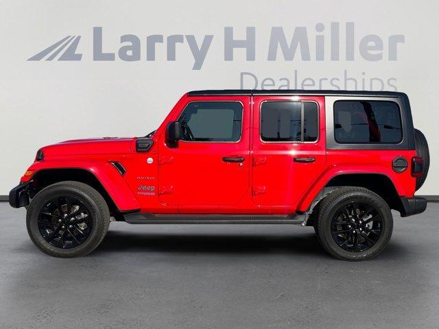 used 2021 Jeep Wrangler Unlimited 4xe car, priced at $28,805