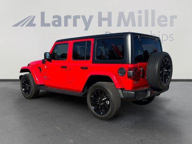 used 2021 Jeep Wrangler Unlimited 4xe car, priced at $28,805