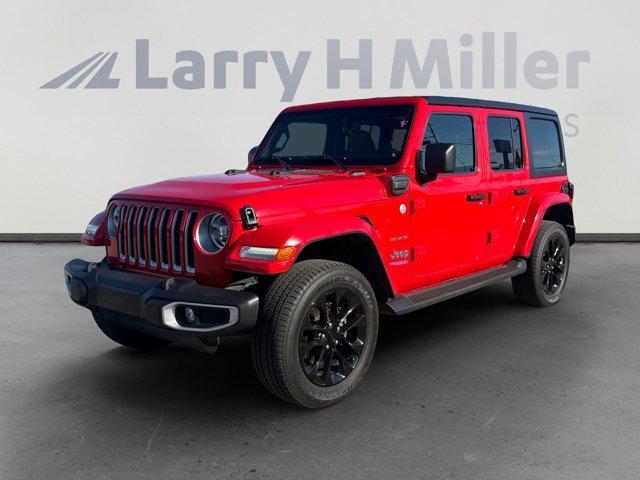 used 2021 Jeep Wrangler Unlimited 4xe car, priced at $28,805