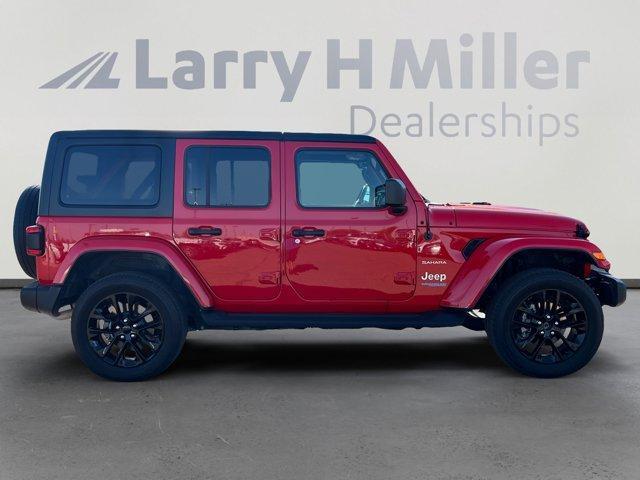 used 2021 Jeep Wrangler Unlimited 4xe car, priced at $28,805