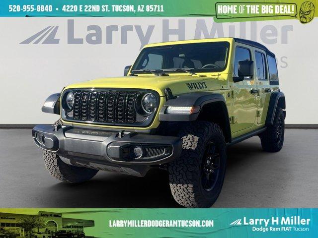 used 2024 Jeep Wrangler car, priced at $41,289